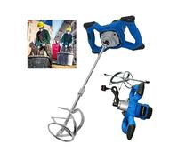 Heavy Duty 2600W Electric Paddle Plaster Plastering Mortar Paint Mixer 240 Volt Stirrer 6 Gear