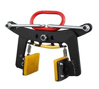 Heavy Duty 280Kg Stone Lifting Clamps, Non-Slip Vertical Plate Lifting Clamp for Safe Transporting and Lifting of Heavy Materials, Ideal for Construction and Industrial Use,280kg