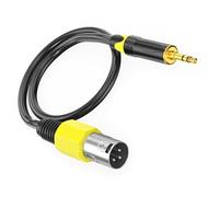 Heavy Duty 3.5mm Male To XLR Balanced Sound Cable With Metal Shell For Phantoms Power Microphones Studio Balanced Sound Cable