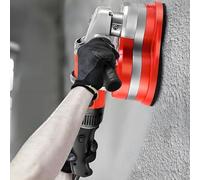 Heavy Duty 3-Head Concrete Floor Grinder, Electric Diamond Polisher Machine with 3 Diamond Grinding Wheels for Grinding & Polishing Stone, Concrete, Masonry Surfaces