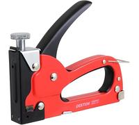 Heavy Duty 3-in-1 Staple Gun for Wood, Upholstery & Carpets - Manual Nail Gun, Industrial Stapler, Durable Metal Construction, Quick-Load Design, Perfect for DIY & Furniture Repair