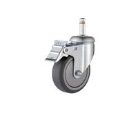 Heavy-Duty 3-Inch Universal Casters - 4 Pack Trolley Wheels for Smooth Rolling in Hotel, Restaurant & Dining Carts - Mobility Solutions for Easy Movement