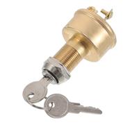 Heavy Duty 3-position Battery Switch with Copper Ergonomic Handle | High-load Switching and Fast Emergency Operation, Suitable for Marine and Industrial Environments, Prevents Battery Drain