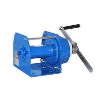 Heavy Duty 3000 lbs Hand Crank Winch with 33/66/98/131FT Steel Cable - Waterproof Hook Winch for Trailers Boats Off-Roading and Towing