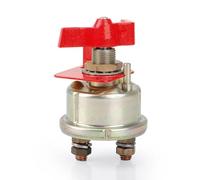 Heavy Duty 300A Cut Off Rotating Isolator With Keyhole 12V Marine Rotary Battery Switch For Camper Boat Truck RV Car 1Pcs(B-Yellow)