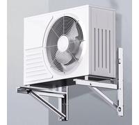 Heavy Duty 304 Stainless Steel AC Mounting Brackets - Universal Wall-Mounted Support for Mini Split Air Conditioners & Heat Pumps, Max 400kg Capacity