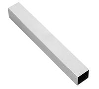 Heavy Duty 304 Stainless Steel Glass Railing Post for Decks & Stairs - Adjustable 30" to 55" Height, Fits 10-12mm Panels, Square Handrail, Durable & Elegant Design