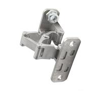 Heavy Duty 304 Stainless Steel Invisible Door Hinge with Fire Hydrant Function for Stone Doors, Adjustable up to 165° Opening Angle and 250kg Load Capacity per Piece(L（250kg）)