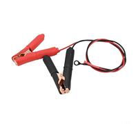 Heavy Duty 30A Fuse Battery Clamp Cable with Strong Grip For Alligator Clips for Vehicle Power Transfer (0.6M)