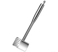 Heavy Duty 316 Stainless Steel Meat Tenderizer with Dual Spiked Heads for Beef and Multi Ingredient Preparation, Featuring Ergonomic Handle for Comfortable Use