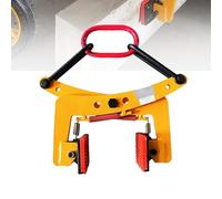 Heavy Duty 350kg Stone Lifting Clamps - 7" Marble & Granite Slab Lifter, Adjustable 40mm-180mm, Great for Lifting & Transporting Concrete Blocks & STO,One Color-10in