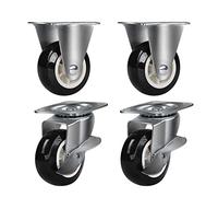 Heavy-Duty 360° Furniture Casters with Brake - 4 Pack 3in 1000KG Load Capacity Ideal for Workbenches and Trolleys Directional Design for Easy Mobility