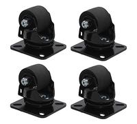 Heavy-Duty 360° Swivel Casters - Durable Nylon Universal Wheels with Brakes for Industrial Machinery - Super-Heavy Duty Damping Wheels (2/2.5/3 Inch)