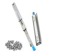 Heavy Duty 36Inch Side Mount Drawer Slides - Full Extension Ball Bearing Rails with Lock, Industrial Strength Drawer Runners, 900mm Width, 1 Pair for Smooth Gliding Storage Solutions