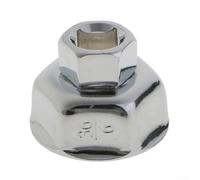 Heavy Duty 36mm Oil Filter Cap Socket Silver Finish(36MM)