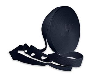 Heavy Duty 38mm Webbing Belt Strap for Bag, Rucksack, Backpack & Luggage - Cotton Blend 1.5Inch Webbing - Dark Navy Blue - 40 Meters