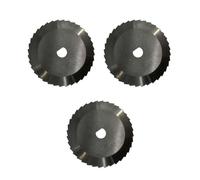 Heavy Duty 3X 80mm Chicken Doner Kebab Blade Disc - Stainless Steel Replacement for Easycut, Enigmex & Riteprice Cutters | Sharp, Durable & Precise Slicing | Long-Lasting Performance