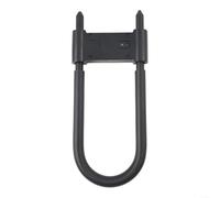 Heavy Duty 4-Digit Combination Padlock with Adjustable U Shackle, Rust and Weather Resistant, Designed for and Motorcycle Security (270 U-shaped lock)