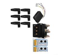 Heavy Duty 400 Amp for winch Relay with Two Remotes Heavy Duty | Includes two handheld transmitters, long range signal, easy for toggle operation, clear on/off indicators, safe control