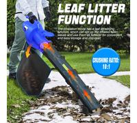 HEAVY DUTY 4000W 3 IN1 ELECTRIC GARDEN LEAF GRASS BLOWER SHREDDE MULCHER VACUUM