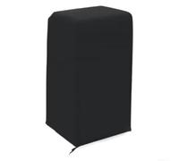 Heavy Duty 420D Oxford AC Cover Weather Resistant Black | Fits for midea U-shaped models, snug fit, prevents dust buildup, indoor storage solution, black finish