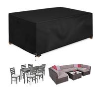 Heavy Duty 420D Waterproof 340×140×100 Protect Your Garden Rattan with Durable Oxford Fabric Patio Set Ideal for & Sofa Rectangle(310x250x100)