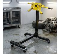 Heavy Duty 450Kg Engine & Gearbox Workshop Stand With Multi-Angle Adjustment