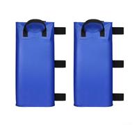 Heavy Duty 46 8 lbs Water Weight Bags, 2 Pack for Canopy Tents and Outdoor Shelters, Reinforced PVC Material to Prevent Tipping and Wind Damage