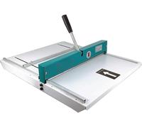 Heavy Duty 480mm Manual Paper Creasing Machine, 0.8mm Indentation Depth, Desktop Scoring & Perforating Tool for Greeting Cards, Booklets, Photo Papers & Crafts