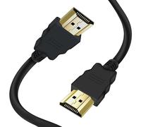 Heavy Duty 4K HDMI Extra Long Cable High Speed Lead Smart HD, Gold Plated Connectors for Laptop, Projector, LED, LCD, Smart HD 3DTV, PC, Computer, Monitor all Gaming Devices and Gadgets (1.5)