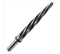 Heavy Duty 5/8" Spiral Flute Hole/Pipe Reamer with 1/2 inch Shank, M2 HSS Bridge Construction Taper Chucking Drill Bit Car/Maintenance Reamer for Metal, Steel, Alloy, Aluminium, Copper & Plastic