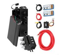Heavy Duty 500A Winch Switch Kit Wireless Remote Control for ATV UTV Truck Recovery - Aluminum Wires 12V DC System