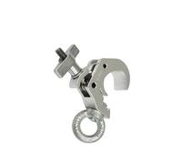 Heavy Duty 500kg Truss Hook Aluminum Clamp for 48-51mm Tube Stage Lighting Rigging Rig Eye For Stage Party(Silver)