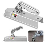 Heavy Duty 50mm Trailer Towing Hitch - Coupling Tow Bar Ball Draw Pressed Steel