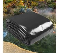 Heavy-Duty 5mm Black HDPE Pond Liner for Outdoor Ponds Waterfalls Streams & Fountains - Sizes 3x6m 4x8m 5x10m 6x12m 10x15m 8x12m Available