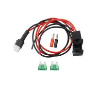 Heavy Duty 6-Pin Cable 30A Fuse for Ham Radio TS-570