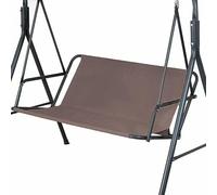 Heavy Duty 600D Oxford Waterproof Swing Seat Cover Replacement for 2/3 Seater Patio Garden Swing Chair Outdoor Bench Cushion Protector & Weather Resistant