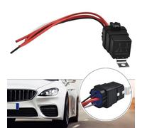 Heavy Duty 6080A Waterproof Automotive Relay 12Volt with Pigtail 5Pin, Rated 60 Amps Normally Closed and 80 Amps Normally Open, Suitable for Off Road Lights and Accessories