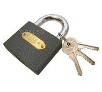 Heavy Duty 63mm Tri Circle Iron Padlock LK030