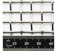 Heavy Duty 6mm Wire Mesh Stainless Steel Mesh 304 Stainless Steel Woven Wire Mesh | 3 LPI x 1.6mm Wire (A1 Sheet 594 x 841mm)
