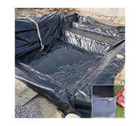 Heavy-Duty 6x10m Pond & Pool Underlayment Black 0.5mm Reinforced Landscape Fabric for Fish Ponds and Garden Pools Protection & Easy Installation