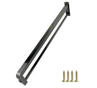 Heavy Duty 70CM Stainless Steel Coffee Table Leg - Black Metal Furniture Legs for Office & Dining - DIY Computer Desk Legs with Screws Included