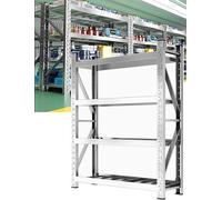 Heavy Duty 7495lb Garage Shelving Units - 78" H Adjustable Metal Storage Shelves for Industrial Use - 180x60cm/70.9x23.6in Solutions