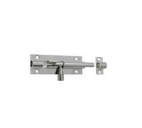 Heavy Duty 75mm Barrel Bolt Door Latch Catch Polished Chrome Finish - Sliding Lock Ideal for Interior Exterior Garden Shed Door Gate