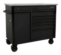 Heavy-Duty 8 Drawer Tool Chest With Power Tool Charging Station - 1120 X 584 X 990mm
