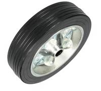 Heavy Duty 8" Jockey Wheel Replacement with Solid Rubber Tire for Trailer & Caravan 200mm