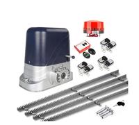 Heavy Duty 900-1200KG Loading Automatic Electric Sliding Gate Opener Motor with 2PS Remote Control 4M Steel Racks to Move Gate Extensive Applicability(KI8)