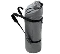Heavy Duty 900D Oxford Duffel Bag,Adjustable Padded Foam Shoulder Straps,Click Clack Fastener Closure & Side Pocket,Long Storage for Camping Chairs, Hammocks,Moving Outdoor Travel, Grey, 48 inch x 10