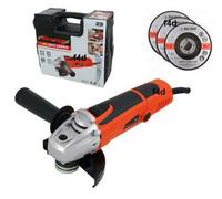 Heavy Duty 900W 4.5" 115mm Electric Angle Grinder In Case And 3 Discs Ct0827