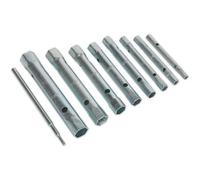 Heavy Duty 9Pc Box Spanner Set With Tommy T-Bar And Storage Pouch